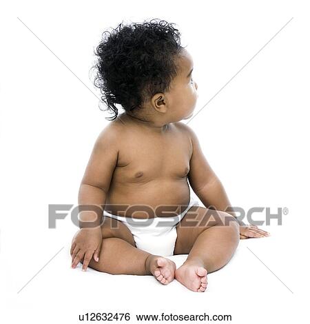 Stock Photograph - Baby girl. Fotosearch