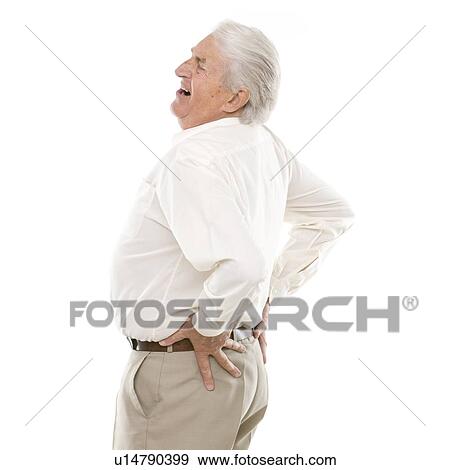 Stock Photo - Back pain. Fotosearch