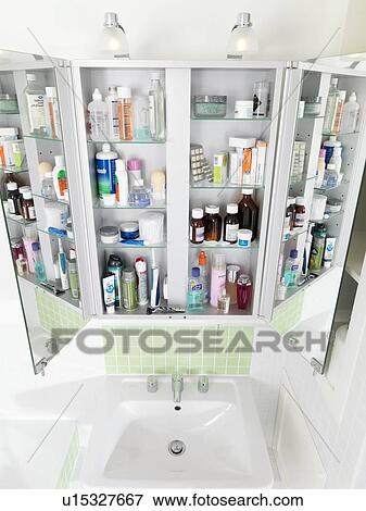 Bathroom cabinet View Large Photo Image Stock Photo - Bathroom cabinet. Fotosearch