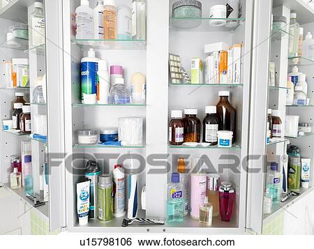 Bathroom cabinet View Large Photo Image Stock Photograph - Bathroom cabinet. Fotosearch