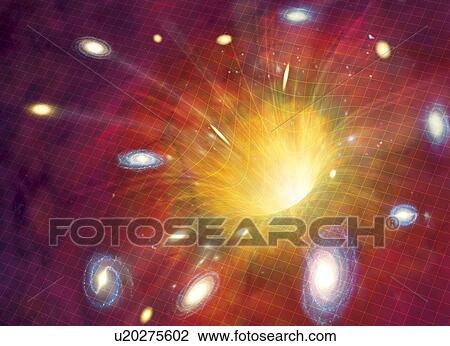 Stock Image - Big Bang, conceptual artwork. Fotosearch