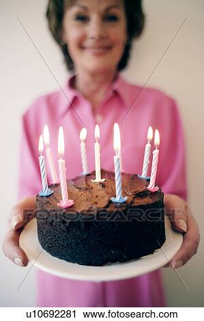 Stock Image - Birthday cake. Fotosearch