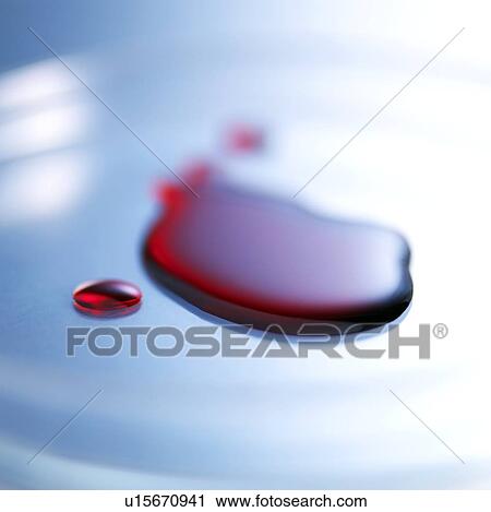 Stock Image - Blood research. Fotosearch