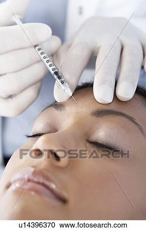 BOTOX® injection View Large Photo Image Stock Image - BOTOX® injection. Fotosearch