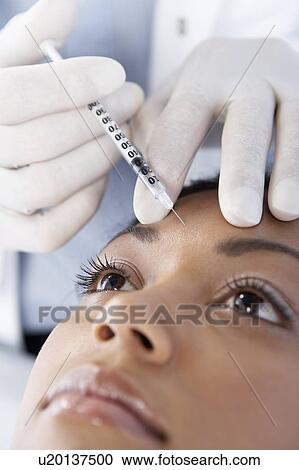 BOTOX® injection View Large Photo Image Stock Image - BOTOX® injection. Fotosearch