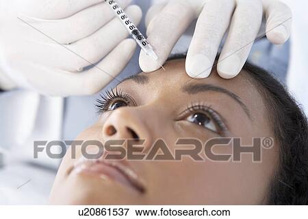 BOTOX® injection View Large Photo Image Stock Photo - BOTOX® injection. Fotosearch