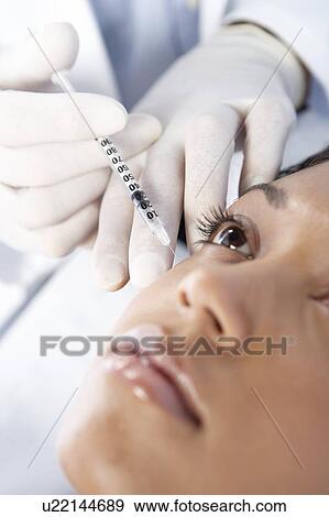 Stock Photo - BOTOX® injection. Fotosearch