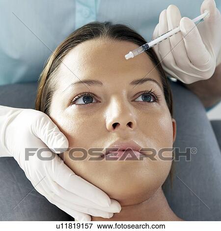 BOTOX® treatment View Large Photo Image Stock Photo - BOTOX® treatment. Fotosearch