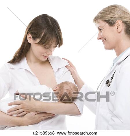 Breastfeeding advice View Large Photo Image Stock Photo - Breastfeeding advice. Fotosearch