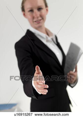 Stock Photo - Business woman. Fotosearch