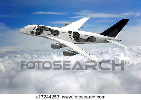 Stock Image - Carbon footprints, conceptual image. Fotosearch