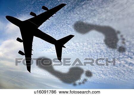 Carbon footprints, conceptual image View Large Photo Image Stock Photograph - Carbon footprints, conceptual image. Fotosearch