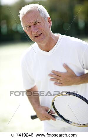 Chest pain View Large Photo Image Stock Photograph - Chest pain. Fotosearch