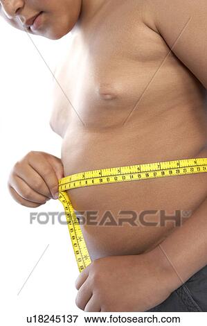 Stock Photo - Childhood obesity. Fotosearch