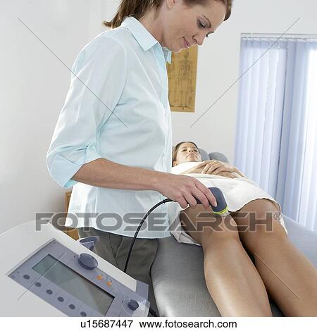 Stock Photo - Chiropractic treatment. Fotosearch