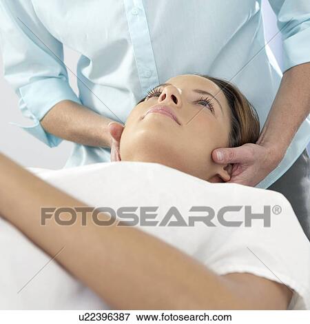 Chiropractic treatment View Large Photo Image Stock Photo - Chiropractic treatment. Fotosearch