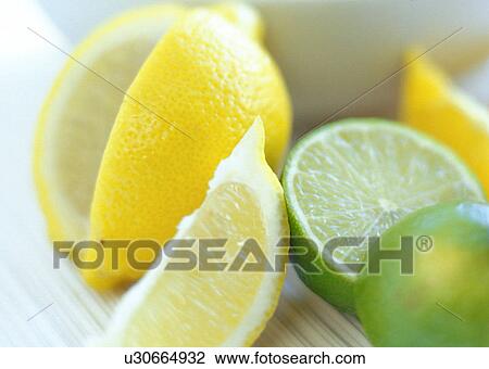 Stock Image - Citrus fruits. Fotosearch