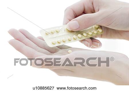 Stock Photo - Contraceptive pill. Fotosearch