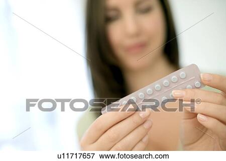 Stock Photo - Contraceptive pills. Fotosearch