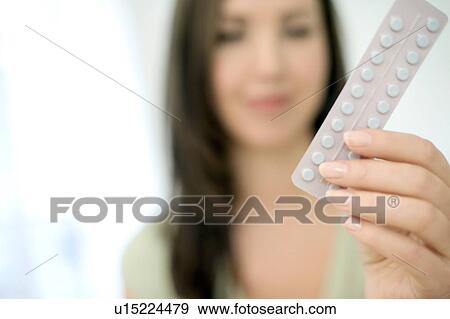 Stock Photo - Contraceptive pills. Fotosearch