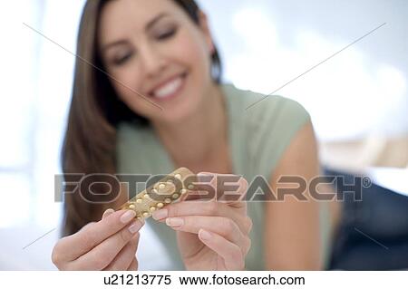 Stock Photography - Contraceptive pills. Fotosearch