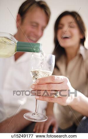 Couple drinking wine View Large Photo Image Stock Photo - Couple drinking wine. Fotosearch