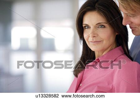 Stock Image - Couple embracing. Fotosearch