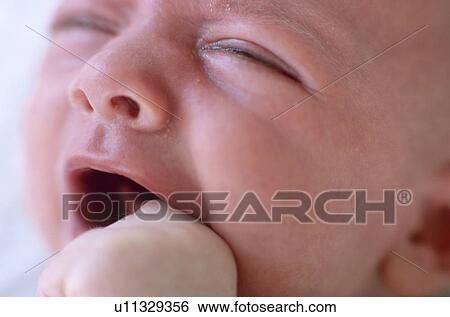 Crying baby boy View Large Photo Image Stock Photograph - Crying baby boy. Fotosearch