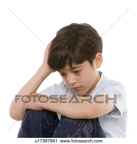 Depressed boy View Large Photo Image Stock Image - Depressed boy. Fotosearch