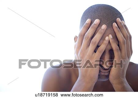 Stock Photo - Depressed man. Fotosearch