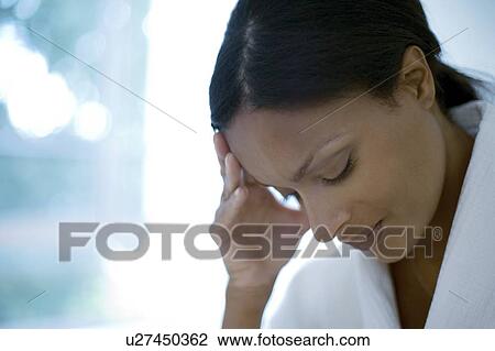 Depressed woman View Large Photo Image Stock Image - Depressed woman. Fotosearch