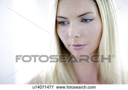 Depressed woman View Large Photo Image Stock Photo - Depressed woman. Fotosearch