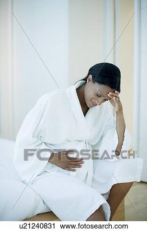 Depression during pregnancy View Large Photo Image Stock Image - Depression during pregnancy. Fotosearch