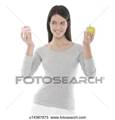 Stock Image - Diet choices. Fotosearch