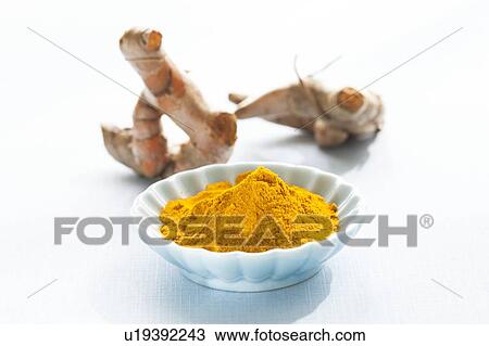 Dried turmeric powder View Large Photo Image Stock Image - Dried turmeric powder. Fotosearch