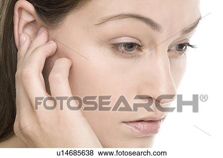 Stock Photo - Earache. Fotosearch