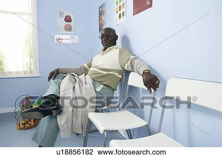 Stock Image - Elderly patient. Fotosearch