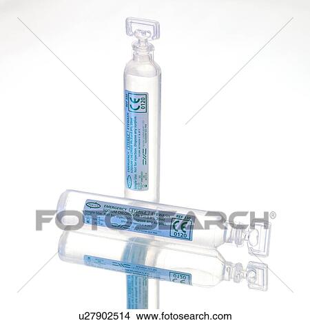 Emergency eye wash pods View Large Photo Image Picture - Emergency eye wash pods. Fotosearch