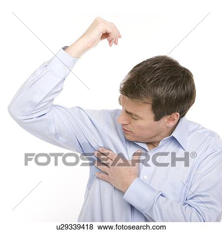 Excessive sweating View Large Photo Image Stock Photo - Excessive sweating. Fotosearch