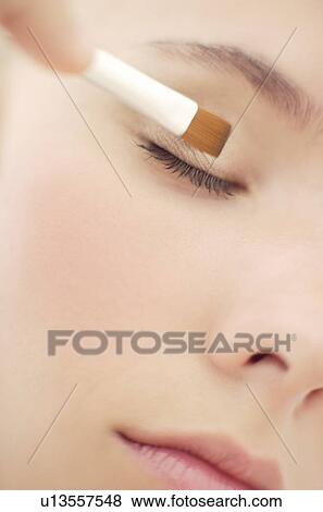 Eye make-up View Large Photo Image Stock Photo - Eye make-up. Fotosearch