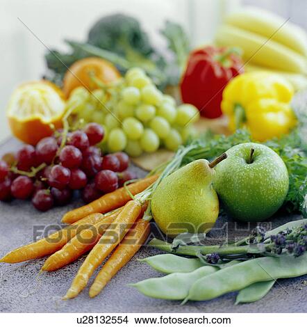 Fruits and vegetables View Large Photo Image Picture - Fruits and vegetables. Fotosearch