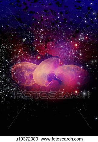 Stock Photo - Futuristic animal life, illustration. Fotosearch