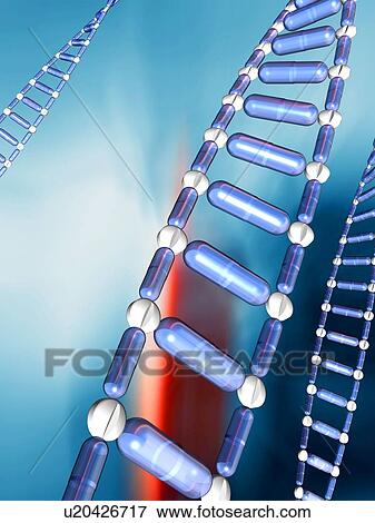 Stock Photo - Gene therapy, conceptual artwork. Fotosearch