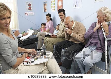General practice waiting room View Large Photo Image Stock Image - General practice waiting room. Fotosearch
