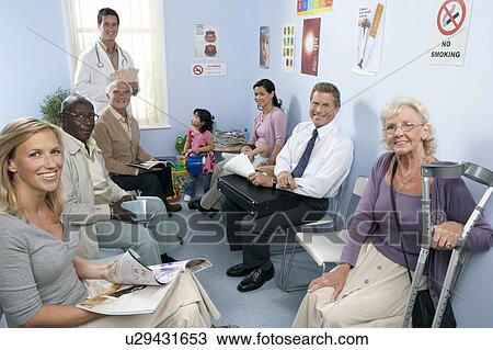 General practice waiting room View Large Photo Image Stock Image - General practice waiting room. Fotosearch