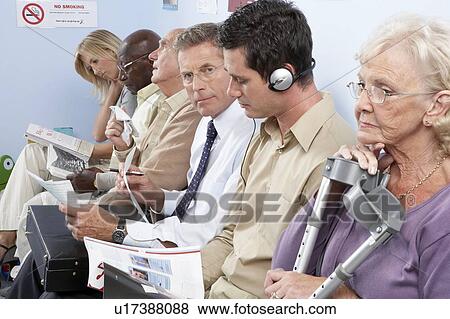 Stock Photo - General practice waiting room. Fotosearch