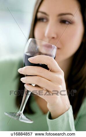 Glass of red wine View Large Photo Image Stock Photo - Glass of red wine. Fotosearch