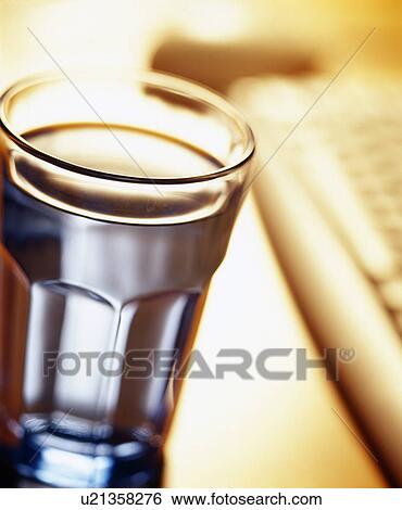 Stock Photograph - Glass of water. Fotosearch