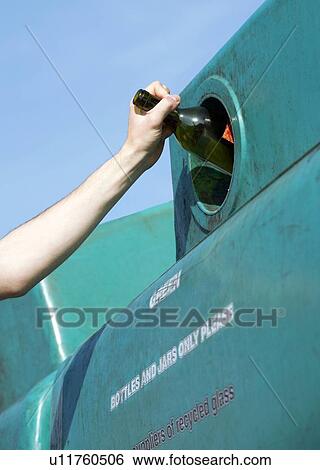 Glass recycling View Large Photo Image Stock Photograph - Glass recycling. Fotosearch