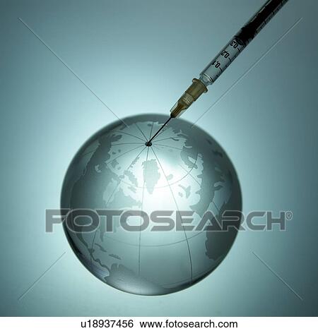 Stock Photograph - Global vaccination. Fotosearch